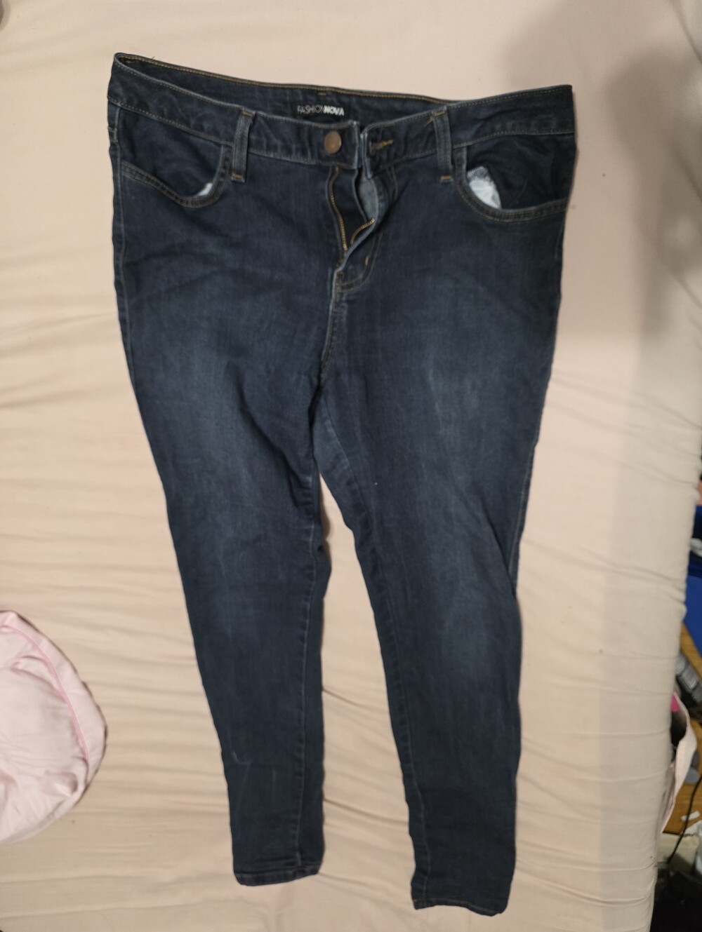 Fashion Nova Dark Blue Women's Skinny Jeans Size 15